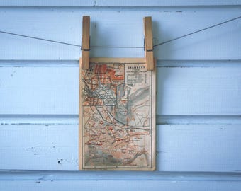 1906 Vintage Chambery Map
