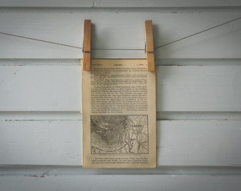 1911 Vintage Cassino Map