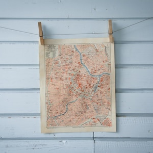Carte de Vienne vintage 1907
