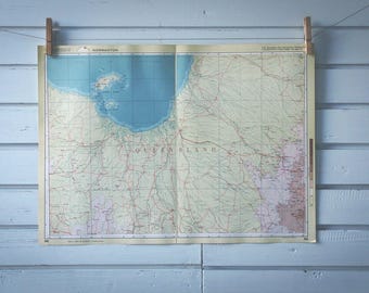 1968 Vintage Shire of Carpentaria Map
