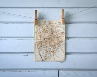 1931 Vintage Padua Map