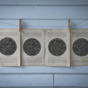 1895 Vintage Map of the Northern Sky