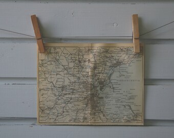 1905 Vintage Boston & Surroundings Map