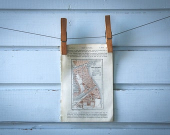 1909 Vintage Las Palmas Map
