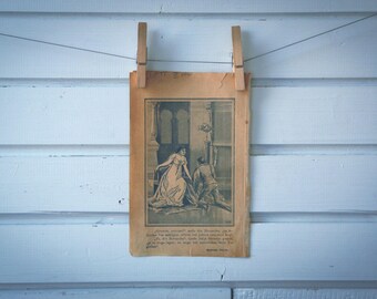 1900s Vintage Romance Illustration