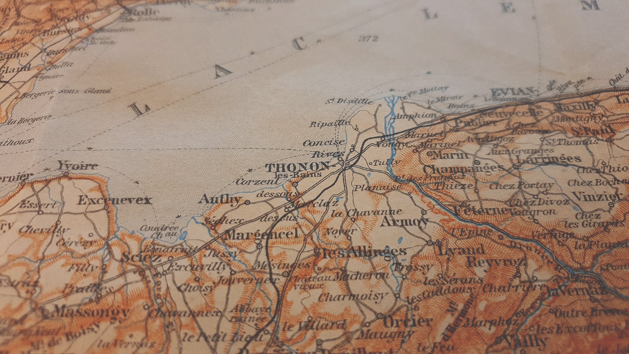 Geneva Il Mapquest - Lake Geneva Wisconsin 1882 Panoramic Map 6 Sizes