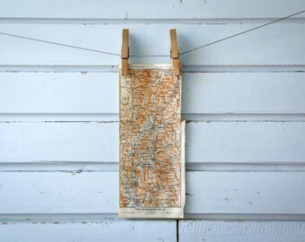 1905 Vintage Berkshire Hills Map