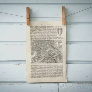 1907 Vintage Rote Karte