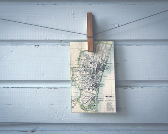 1907 Vintage Chennai Map