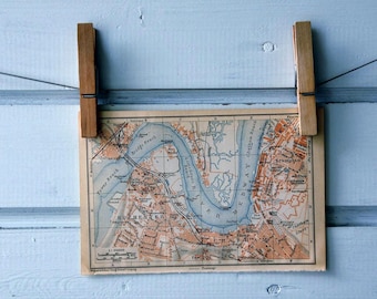 1907 Vintage Chatham Map