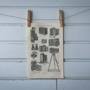1907 Vintage Photography Illustration