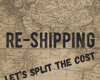Re-shipping fee - Let's split the cost