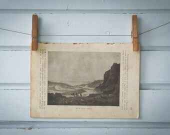1916 Vintage Sahara Illustration