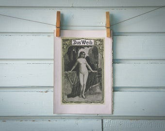 1925 Vintage Woman Illustration