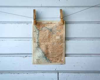 1905 Vintage Map of Buffalo