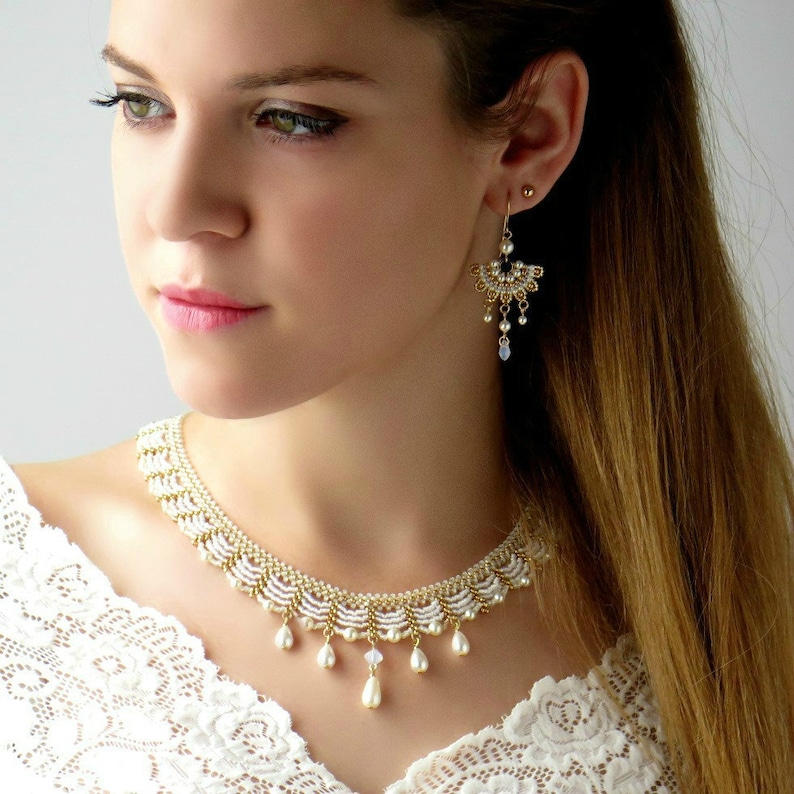 wedding fancy necklace