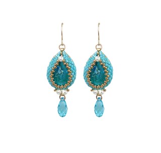 Orecchini Pendenti Con Perle Dorate E Cristalli, Oro, Design Sferico, Gioielli Eleganti Per Donna, Regalo