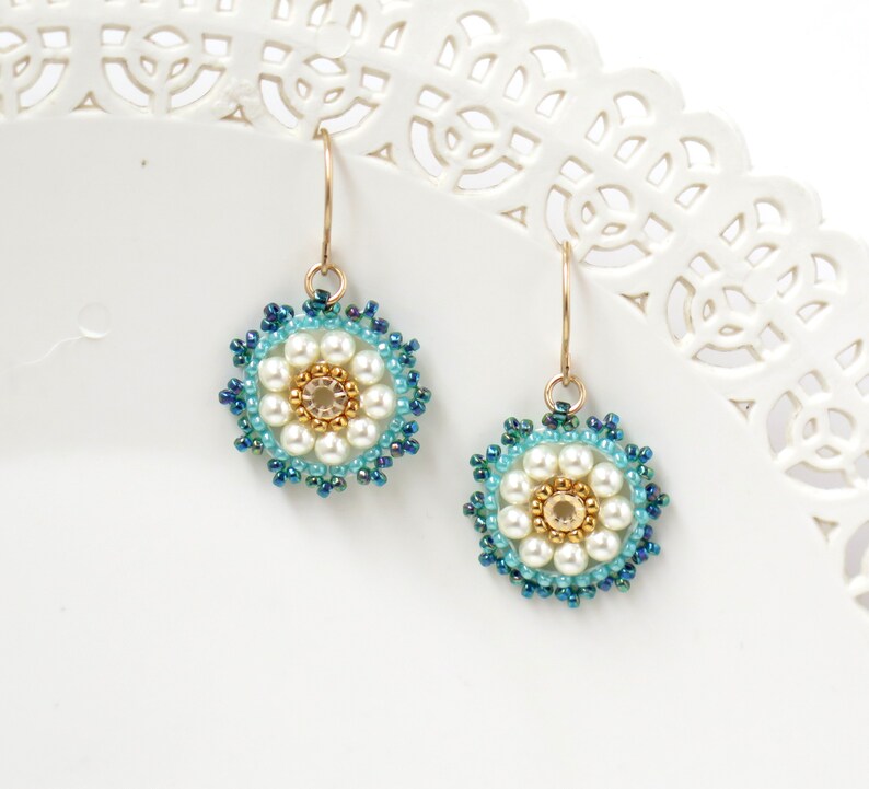 Turquoise Hoop Earrings Gifts for Daughter Sweet 16 Jewelry Etsy Israel