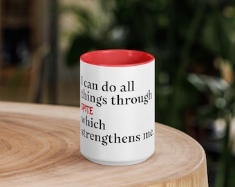 Spite Mug with Color Inside