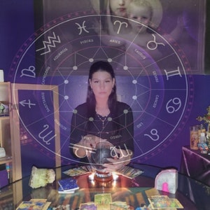 Waage Sternzeichen Astrologisches Horoskop Psychic Reading von Amanda Tarot Karte 1