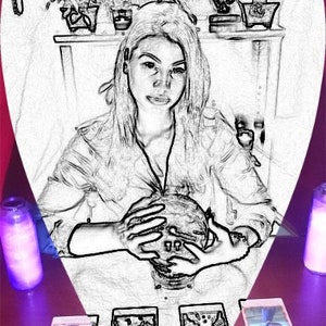 Draw Sketch Soulmate Twin Flame Life Partner Husband TwinFlame Lover Info PDF By Psychic Amanda #1 In Canada