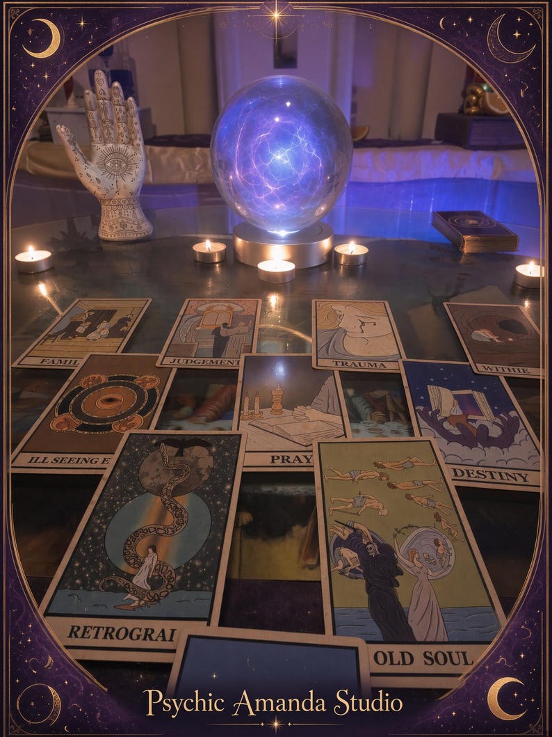 Spiritual Energy Reading By Amanda 3 Question Using Tarot Card Past Present Future Insight SameDay Reading Love,Written Report & PDF imagen 13