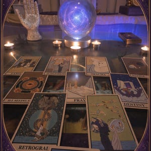6 Psychic Predictions Insight By Amanda Tarot Card Past Present,Future SameDay Love, Written Report & PDF image 15