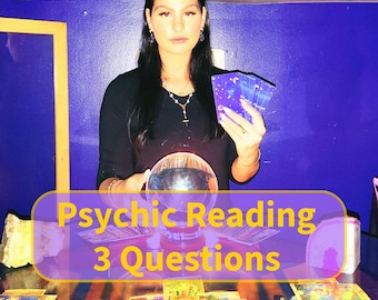 Psychic Reading 3 Question Detailed Psychic Tarot Card Reader SameDay Precise Acct Insightful Love By Amanda, PDF