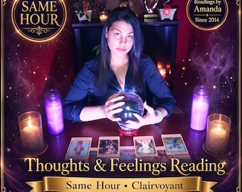 Same Hour Analysis THOUGHTS What Is He Thinking What Are Their Feelings How Do They Feel Reading Psychic Clairvoyant Same Hour Report & PDF