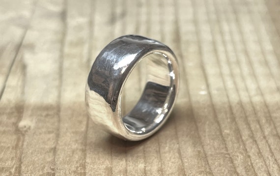 Chunky Handmade Silver Ring