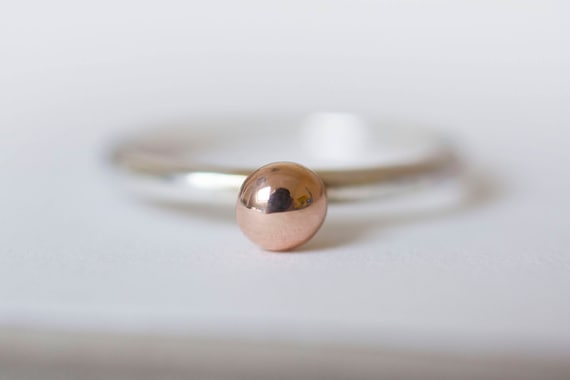 Rose Gold Ring, Rose Gold jewellery, Gold and Silver Jewellery, Gold Jewelry, Gold Nugget Ring