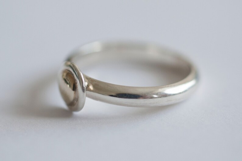 Silver and Brass Ring Gold Ring Silver and Gold Ring Mixed Metal Ring Gold and Silver Jewellery Rose Gold Ring