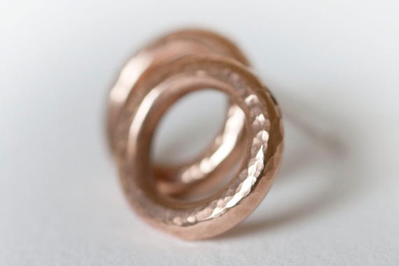 Rose Gold Earrings, Rose Gold Vermeil Earrings, Rose Gold Jewellery, Rose Gold Stud Earrings, Rose Gold Hoop Earrings