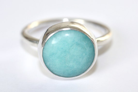 Turquoise Ring, Turquoise Silver Ring, Amazonite Ring, Turquoise Jewellery, Turquoise Jewelry, Turquoise and silver ring, Boho Ring, Boho