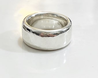 Chunky Handmade Silver Ring