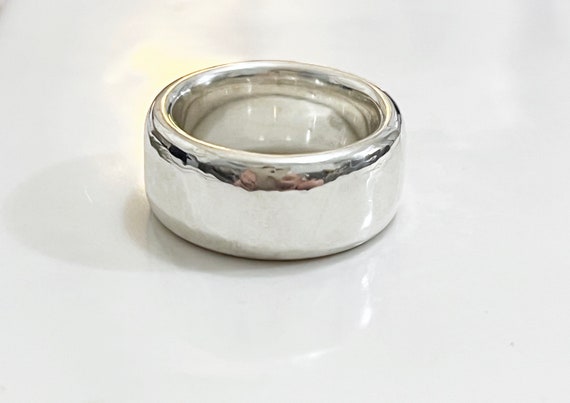 Chunky Handmade Silver Ring