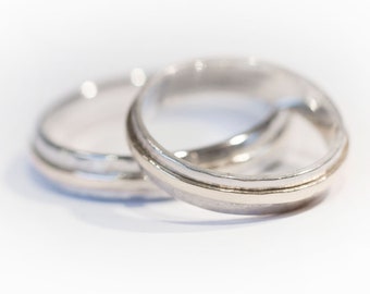 Matching wedding rings, Unisex wedding rings, Man's Wedding Ring, Men's Wedding Ring, Man's wedding band, Gold Wedding Ring, Wedding Band