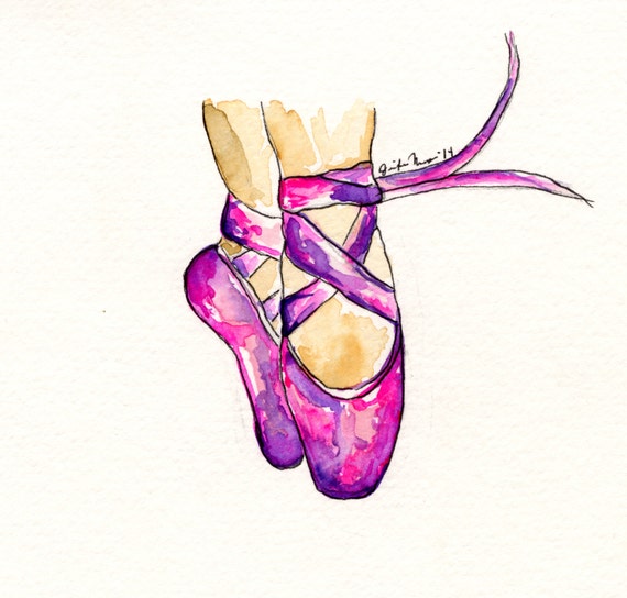 pink ballet shoes