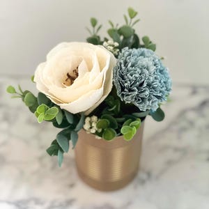 Crepe Paper Flower Arrangement - Centerpiece - Gift - Wedding - Shower