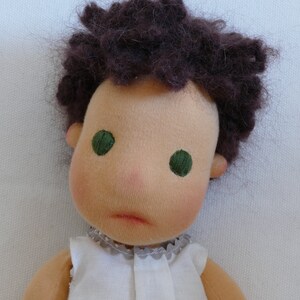 Waldorf inspired fabric doll Momo circa 38cm/15 inches, waldorf doll, art doll, handmade doll