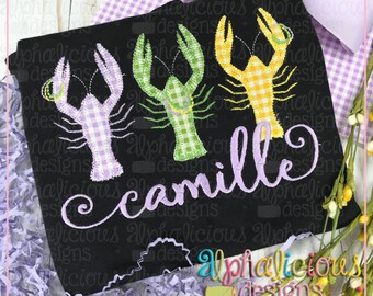 Cangrejo con cuentas - Manta - Diseño de apliques - Descarga instantánea - Puntada rápida
