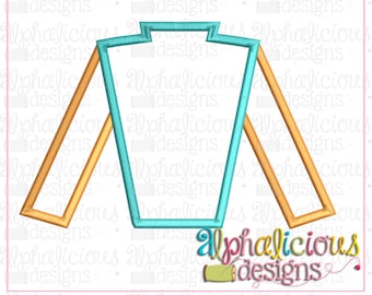Jockey Shirt - Satin - Embroidery Design - Instant Download - Quick Stitch
