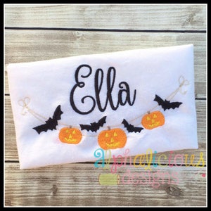 Spooky Night Monogram Bunting