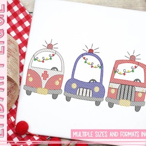 Weihnachts-Sicherheitsmannschafts-Skizzendesign – Weihnachts-Sicherheitsmannschafts-Design – Skizzen-Stickdesigns – Weihnachts-Skizzen-Designs – Schnellstich