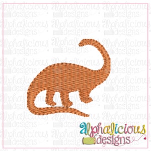 Brontosaurus - MINI Fill embroidery design