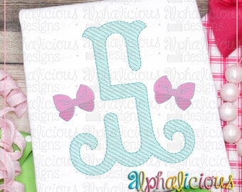 Big Bow - MINI Fill embroidery design