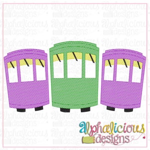 Street Cars - Sketch - Embroidery Design - Digitized Design - Instant Download - 5 Sizes - 9 Different File Formats!