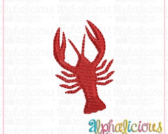 Cangrejo de río - Diseño de bordado MINI Fill
