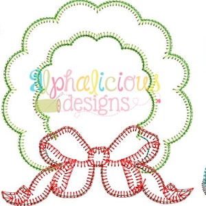 Holiday Cheer Three In A Row Applique- Blanket