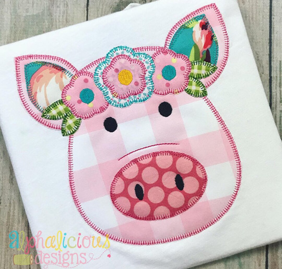 Fancy Pants Floral Pig Blanket Etsy